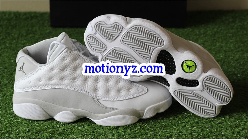 Authentic Air Jordan 13 Retro Low Pure Money